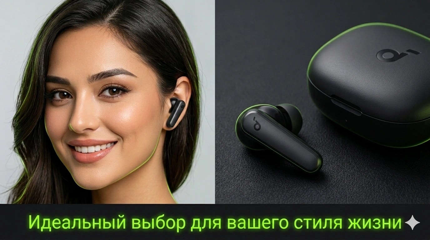 Simsiz quloqchinlar Anker Soundcore R50i, Bluetooth, sensorli naushnik, mikrofonli