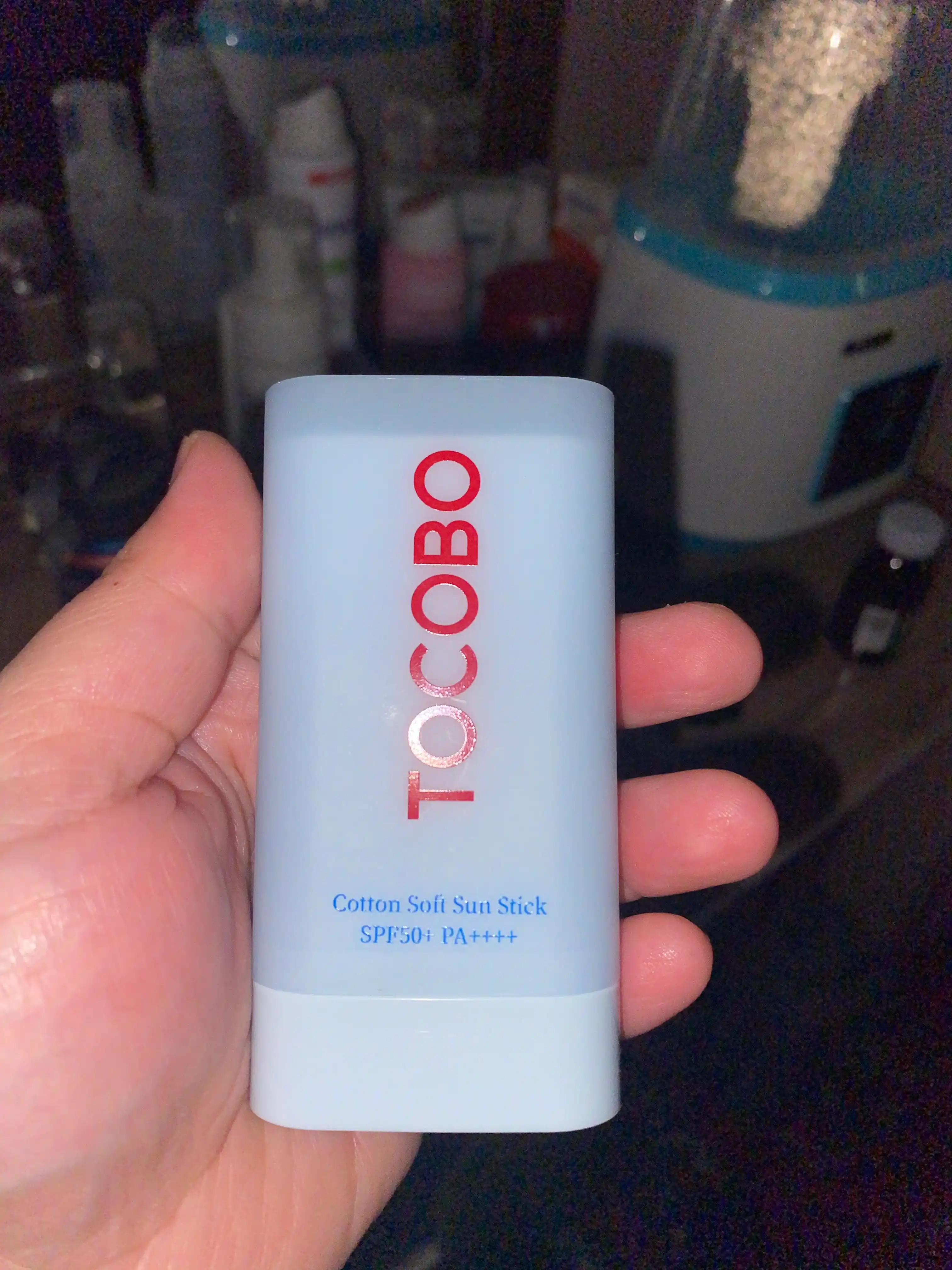 Yuz uchun quyoshdan saqlovchi tayoqcha Tocobo Cotton Soft Sun Stick SPF50 + PA++++, 19 gr