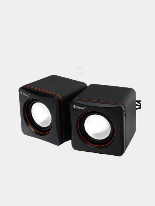 Колонки для компьютера Kisonli V350, USB колонки, мини акустика