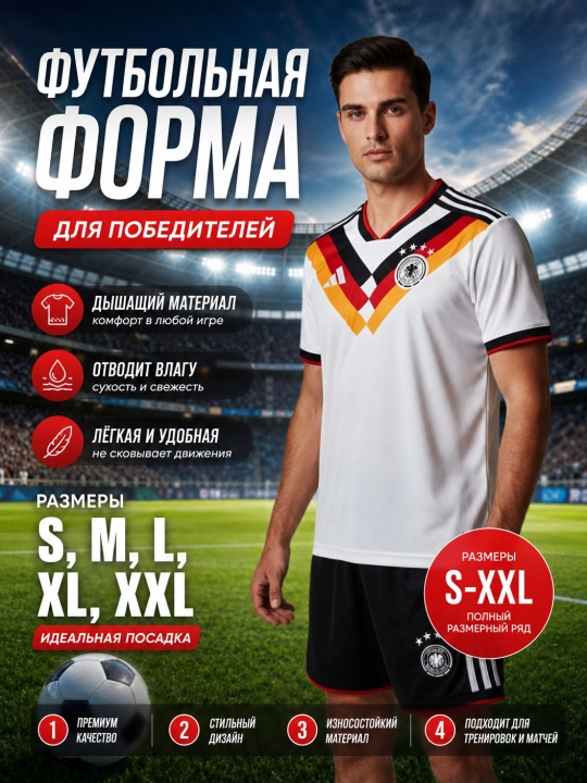 Футбольные формы сборных стран 2026 - 