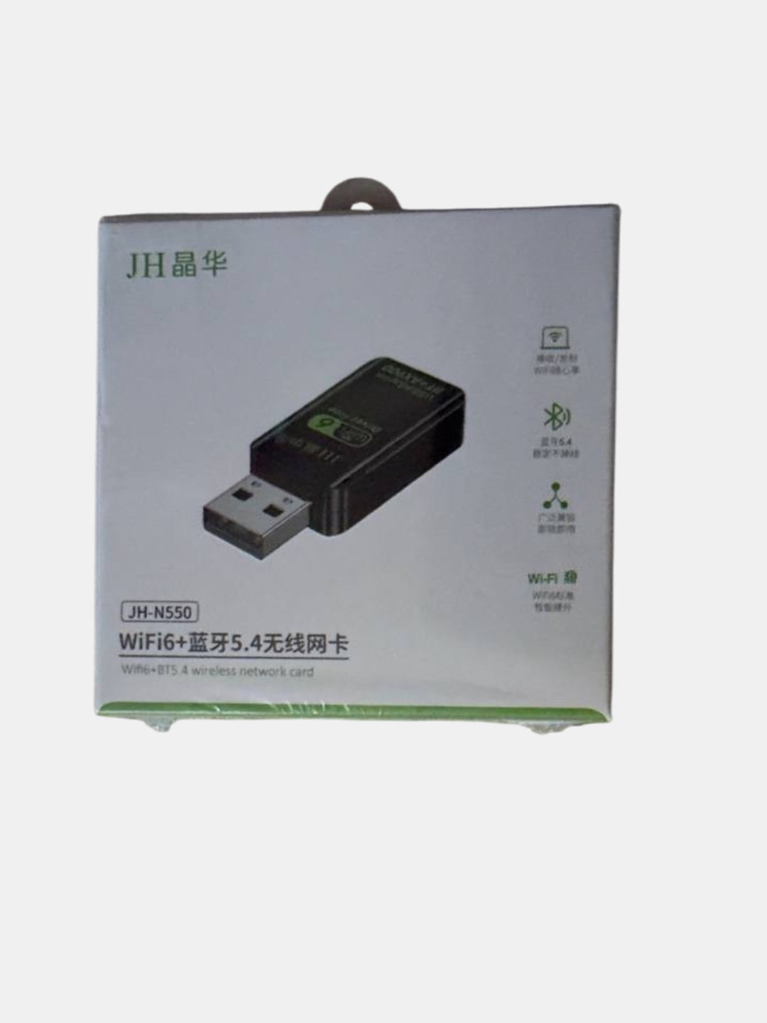 USB WiFi адаптер JH N550 JH-N551 (WiFi 6 + Bluetooth 5.4)
