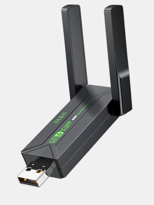 USB WiFi адаптер JH N550 JH-N551 (WiFi 6 + Bluetooth 5.4)