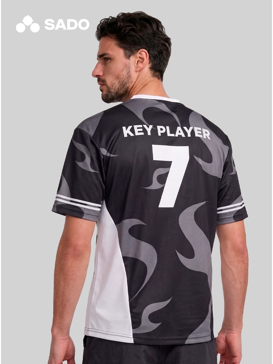 Sport oversize futbolka-jersey SADO