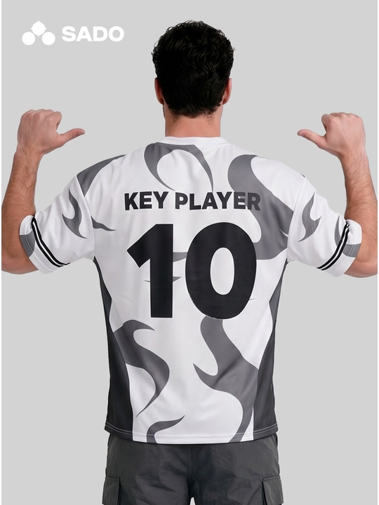 Sport oversize futbolka-jersey SADO