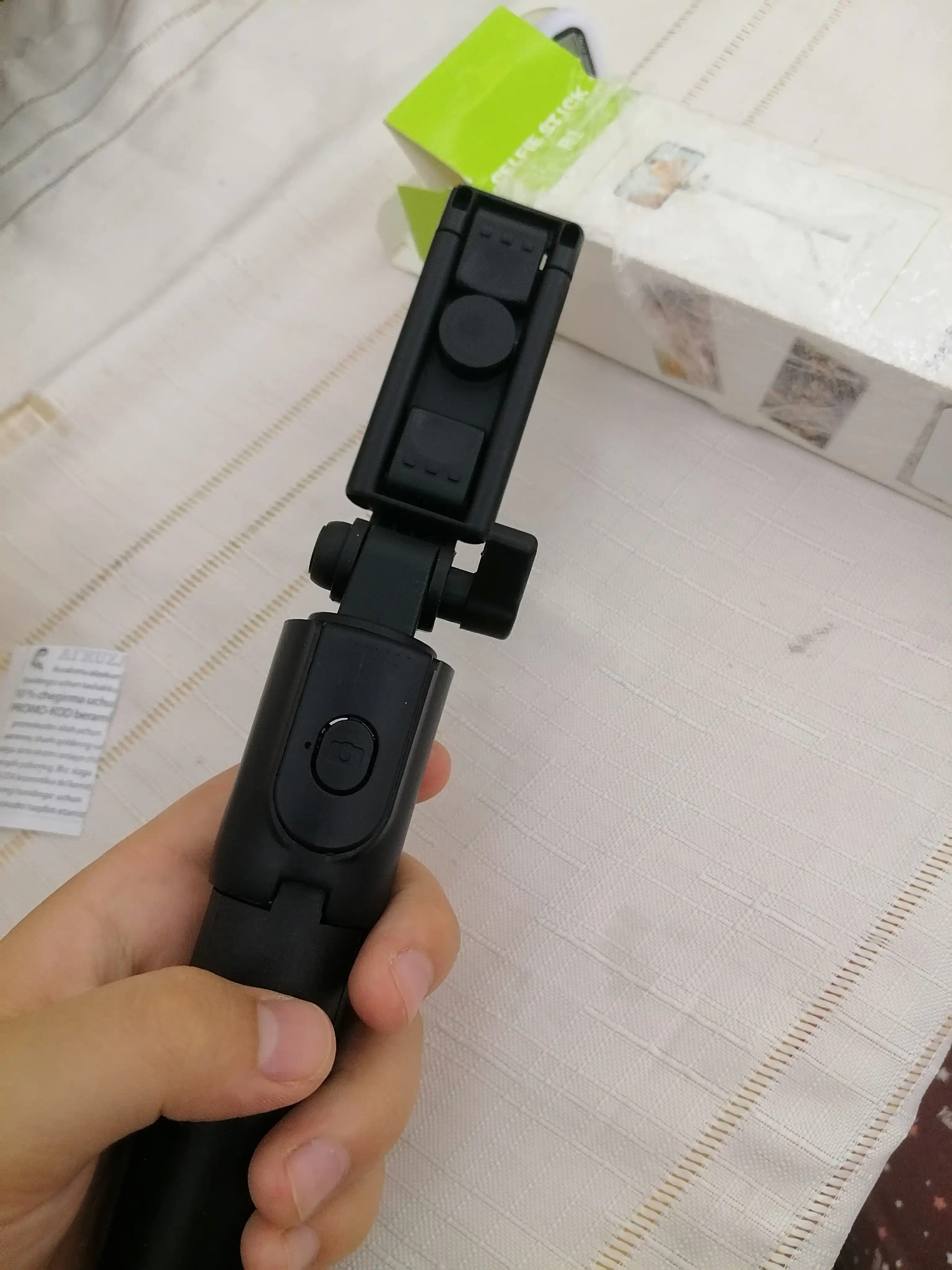 Селфи палка 3 в 1 со штативом и Bluetooth пультом, монопод-трипод для телефона