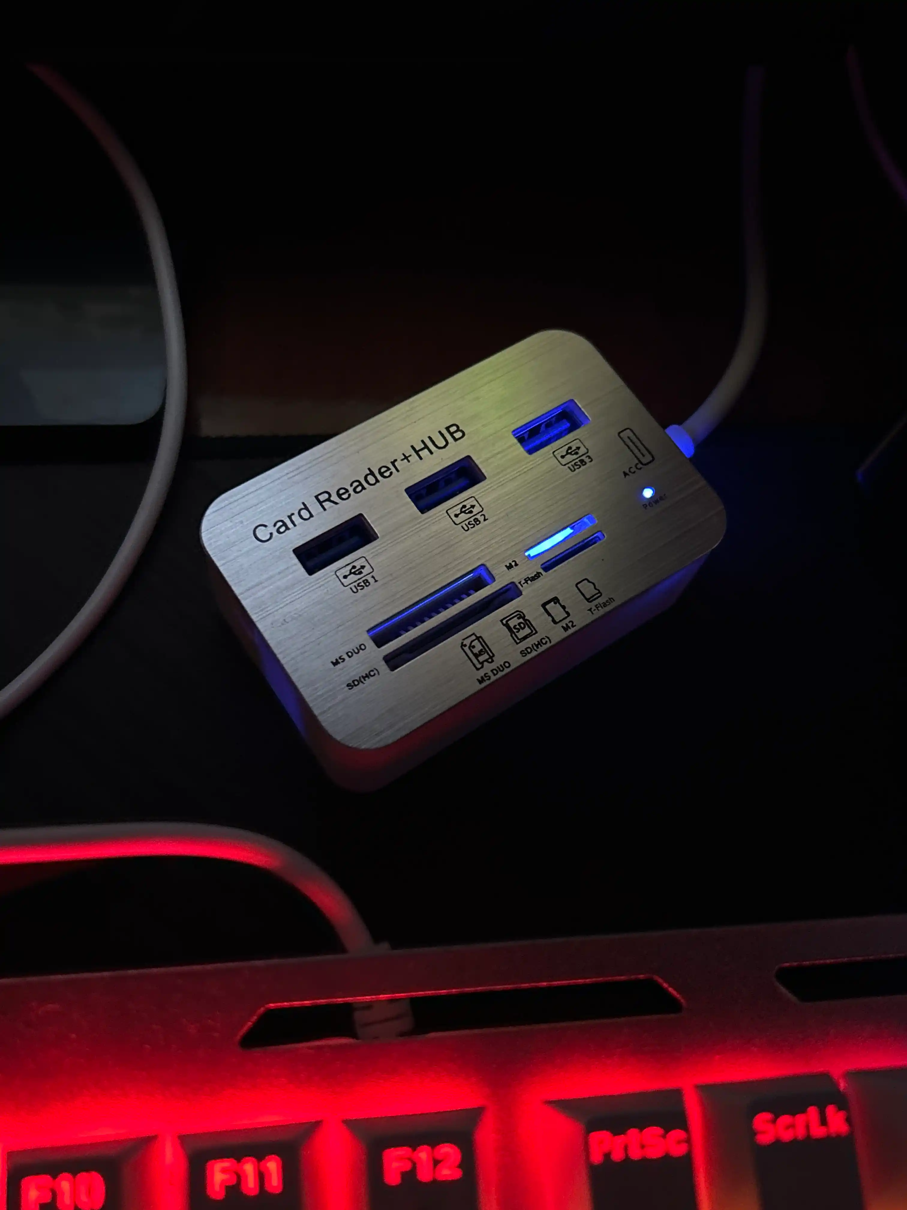 Картридер USB 3.0 переходник для флешкарт 5 в 1, USB HUB, USB 3.0