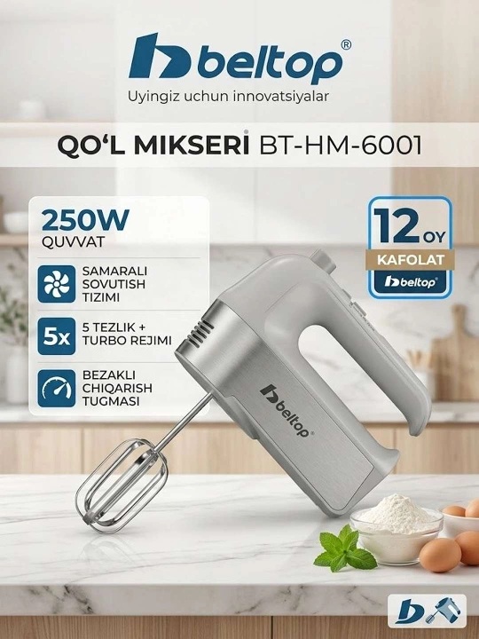 Beltop qo‘l mikseri