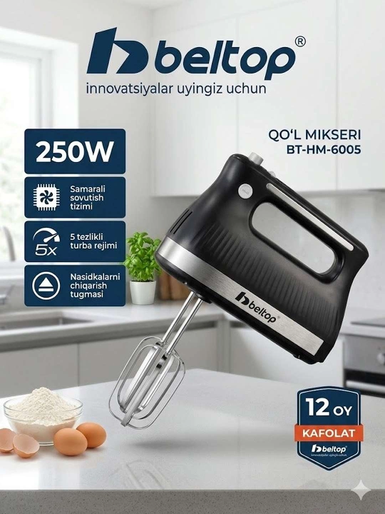 Beltop qo‘l mikseri