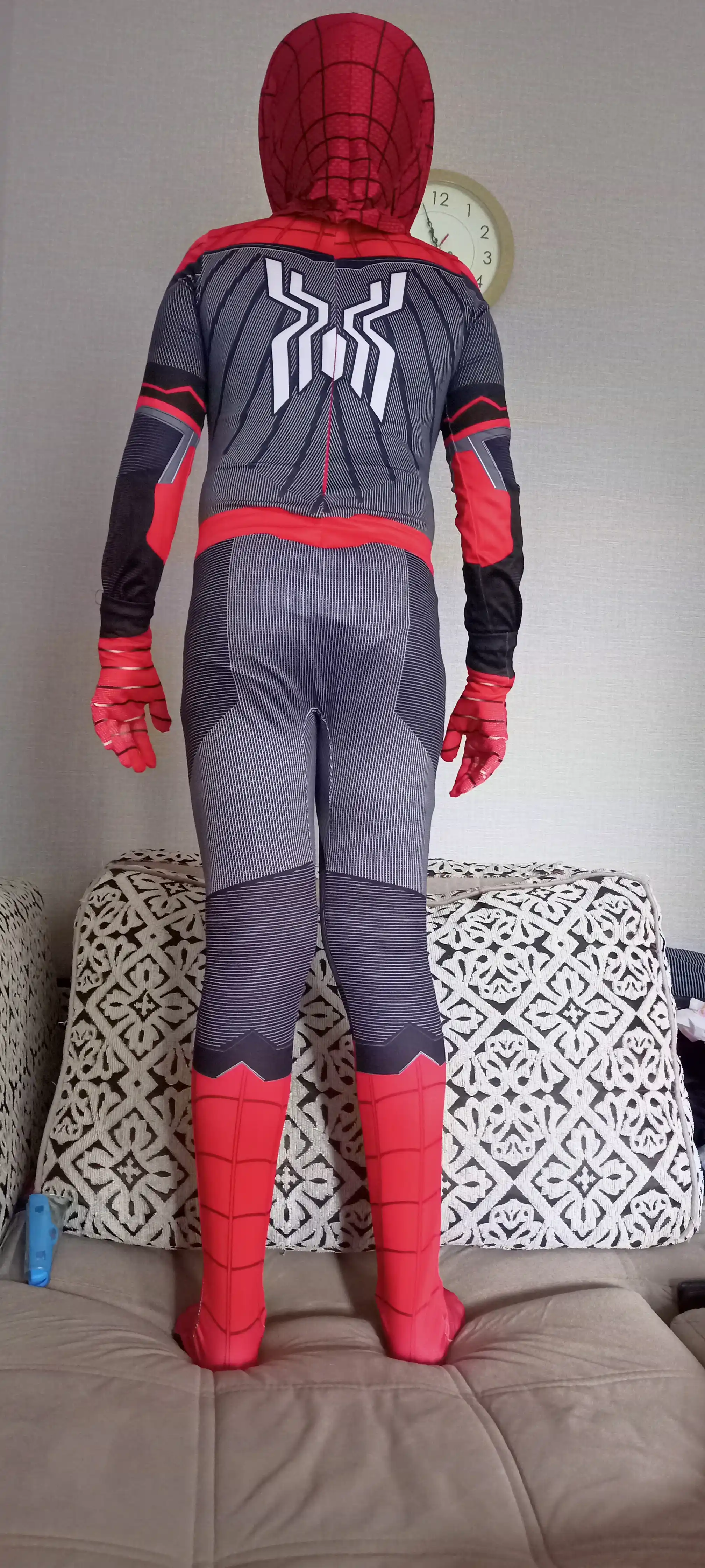 Kosplay o'rgimchak odam bolalar spiderman  uchun, super qahramon karnaval kostyumi