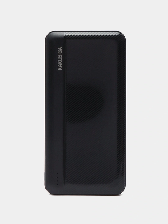 KAKUSIGA Power Bank 10000 mAh – Быстрая зарядка, 2 USB, Type-C, портативный аккумулятор