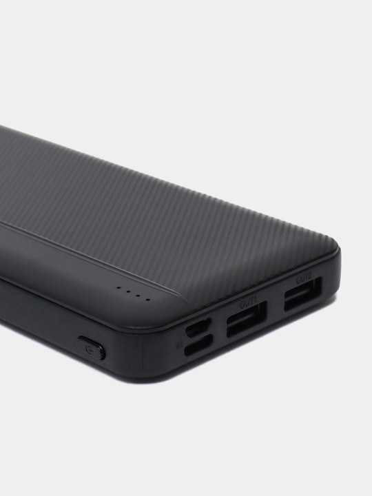 KAKUSIGA Power Bank 10000 mAh – Быстрая зарядка, 2 USB, Type-C, портативный аккумулятор