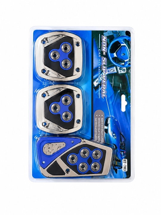 Universal sport pedal g‘iloflari 3 dona, Lacetti Cobalt Nexia Matiz Spark uchun - 