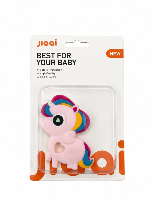 Силиконовый прорезыватель для зубов, детский грызунок Jiaai - 