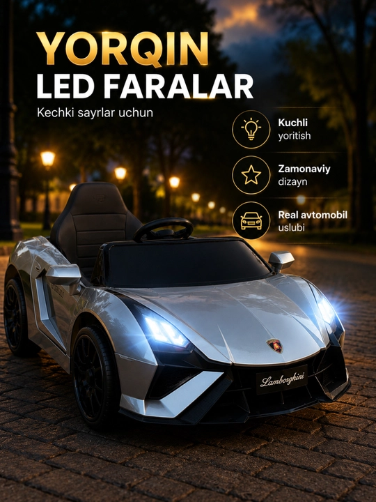 Bolalar elektromobili, tezyurar mashina, elektrokar