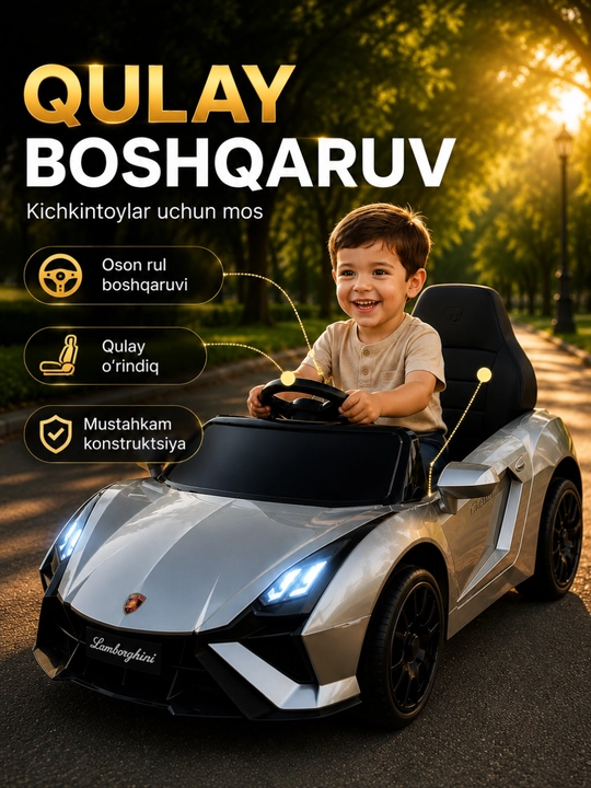 Bolalar elektromobili, tezyurar mashina, elektrokar