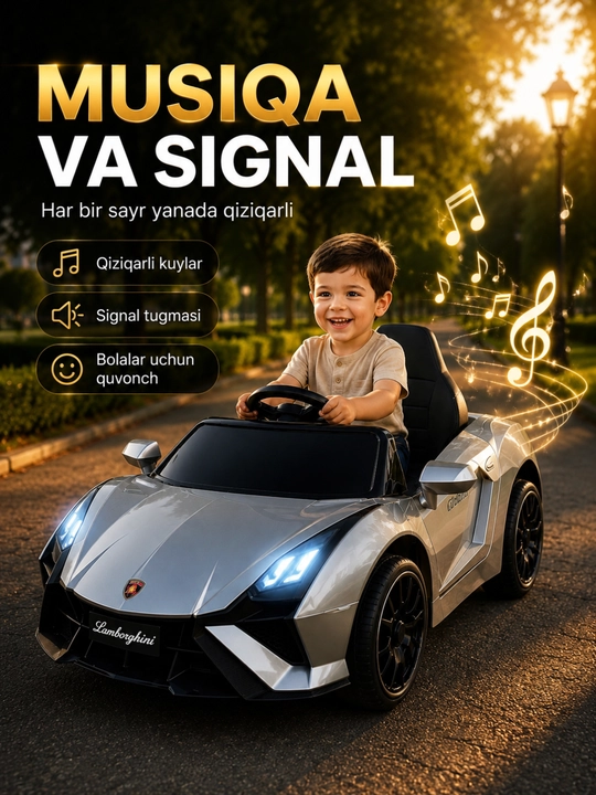 Bolalar elektromobili, tezyurar mashina, elektrokar