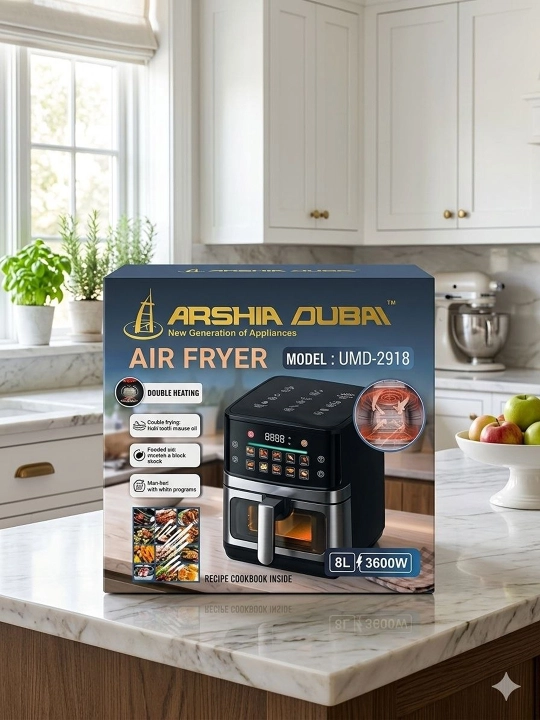 Arshia Dubai UMD-2918 air fryer - 