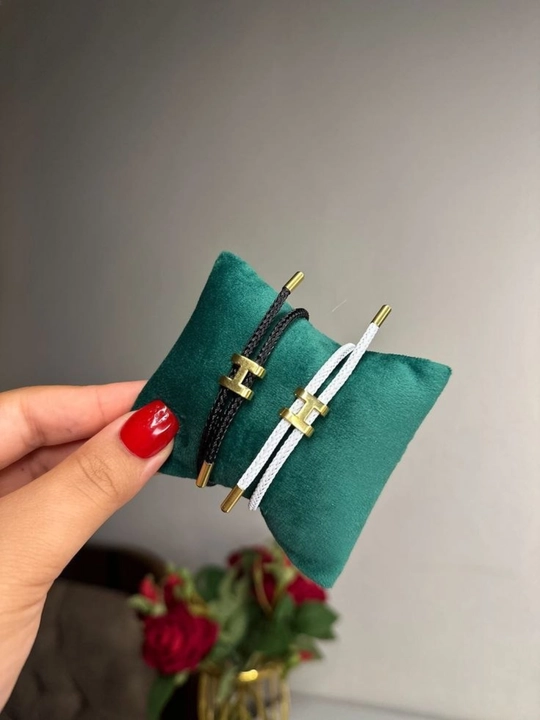 Браслет Hermes, браслет шнуровый женский элегантный современный