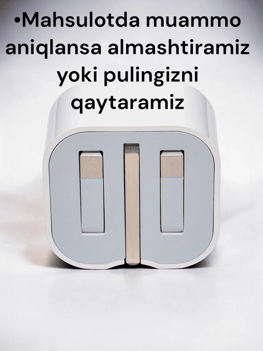 IPhone uchun 20W tezkor zaryadlovchi Adapter blok va perixodnik sovg'a 1 yil kafolat