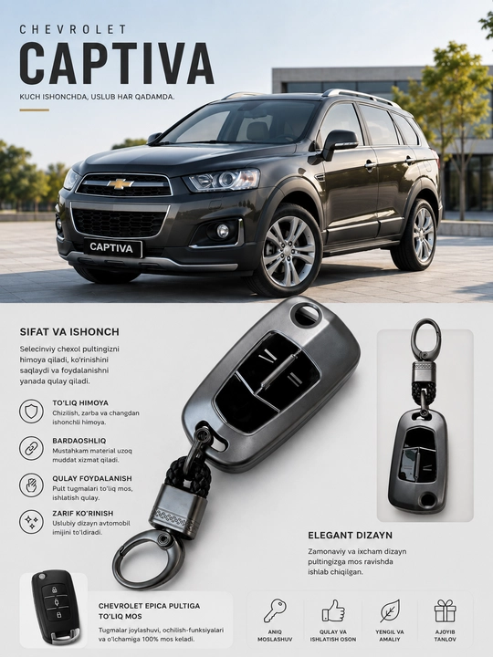 Чехол для ключа Captiva