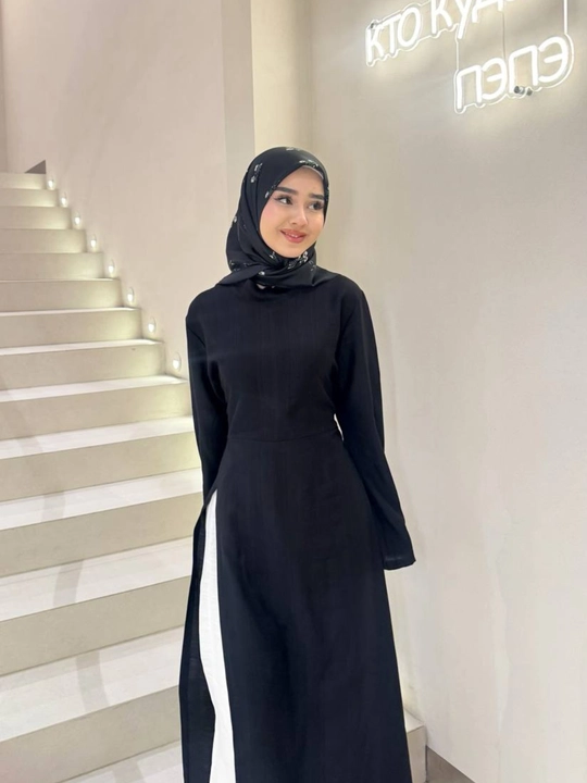 Dvoyka. Abaya va Sultanka ikkilik to'plam. Matosi Lyon. Ayollar va qizlarga standart 44-50