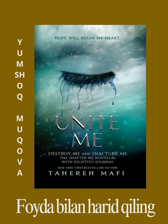 Shatter Me, Unravel Me, Defy Me, Imagine Me, Believe Me, Restore, Ignite Me. Tahereh Mafi - 
