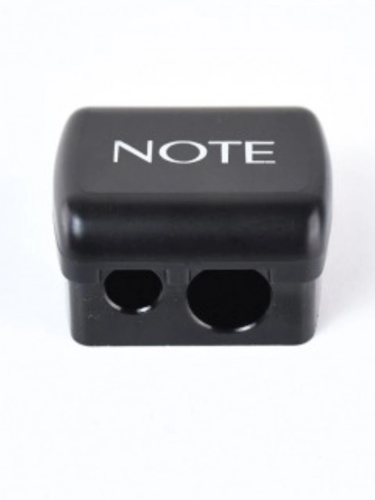 Note Dual Sharpener, Cosmetic Sharpener kosmetik qalamlar uchun o‘tkirlagich - 