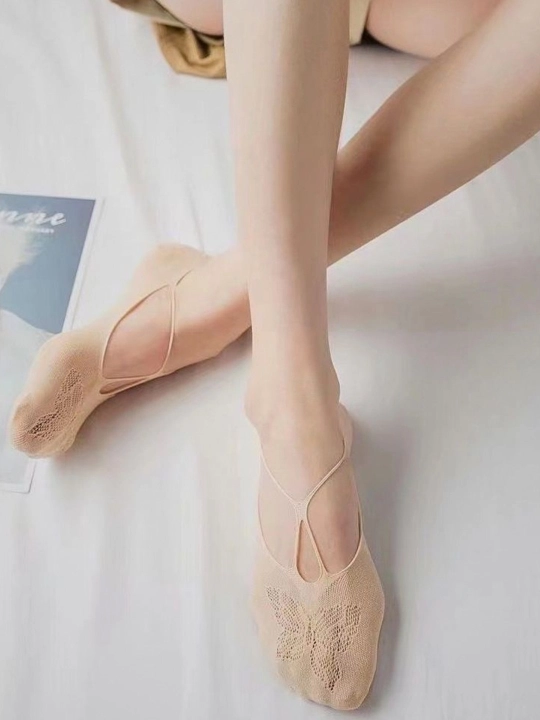 Ayollar uchun ko'rinmas paypoq (Lace No-Show Socks)