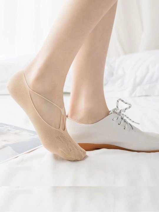 Ayollar uchun ko'rinmas paypoq (Lace No-Show Socks)