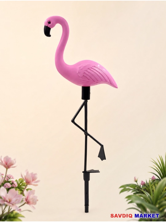Flamingo” bog‘ chirog‘i, 3 dona, quyosh batareyasida, bog‘ va dala hovli uchun