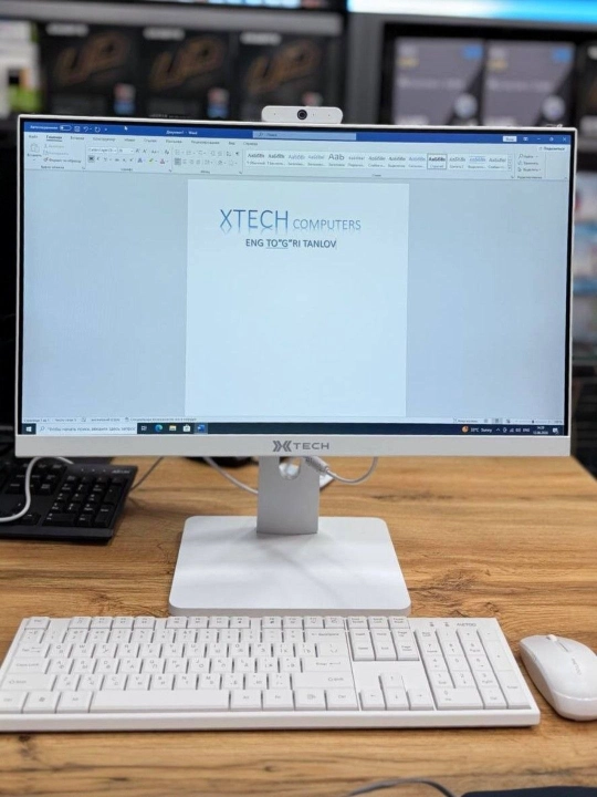 Xtech monoblok H81,24 duymli, i5, 8GB, SSD120,240,512, Windows10, klaviatura va sichqoncha