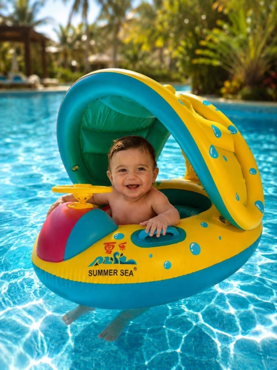 Suzish uchun bolalar qo'llari, nimchalari, balonlar - 