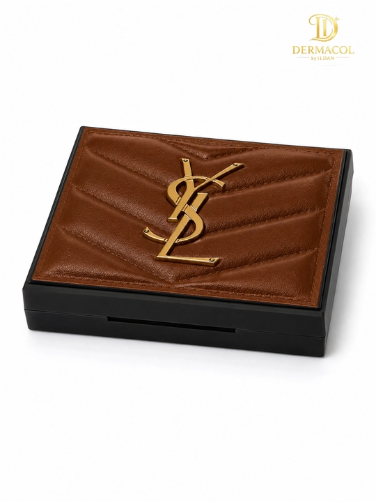 Пудра-бронзер для макияжа лица YSL All Hours Hyper Bronze 01 Light Sepia сияющий финиш 7.5г