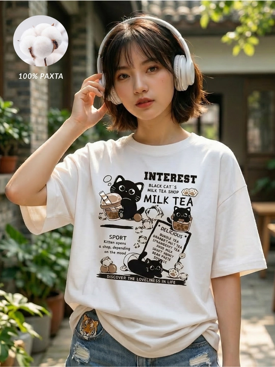 OVERSIZE футболка для женщин и девушек