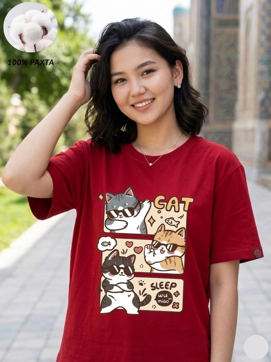 OVERSIZE футболка для женщин и девушек