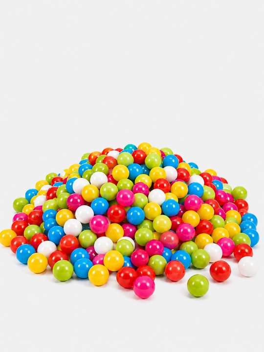 Bolalar uchun rangli o‘yin to‘plari 6.5/8 sm, plastik sharlar, o‘yinchoq to‘plar