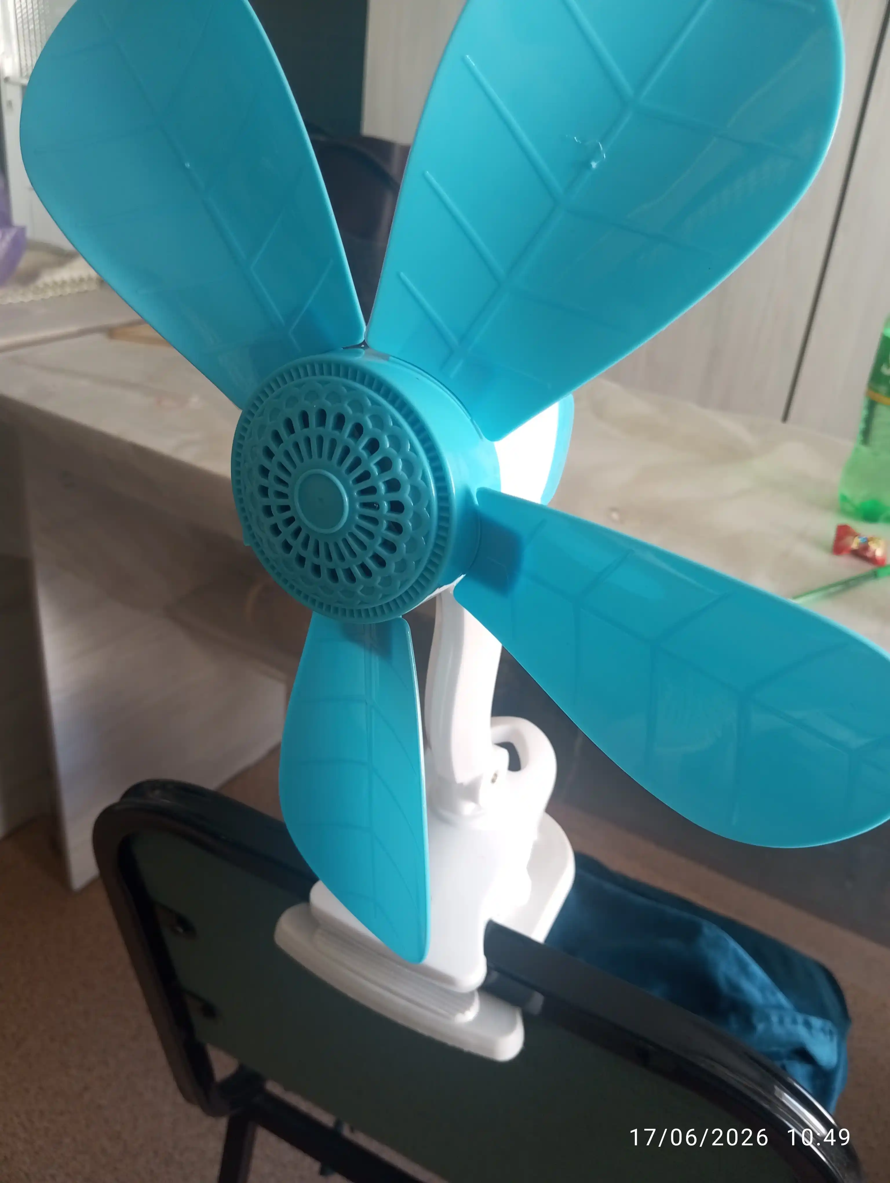 Klipsali ventilyatorcha, ventilyator mini, ventilator kichkina ovozsiz