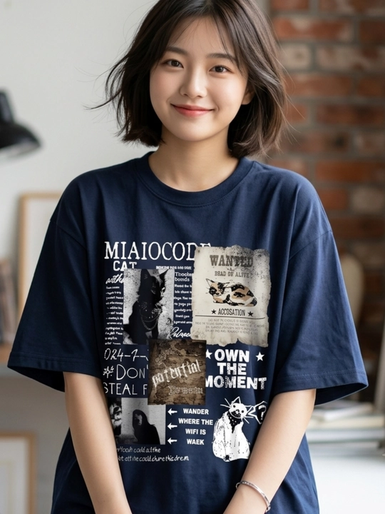 OVERSIZE футболка для женщин и девушек