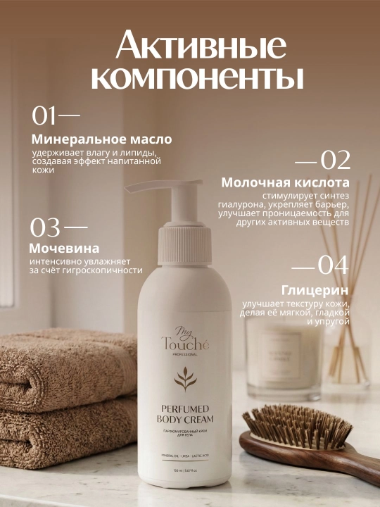 Парфюмированный крем для тела My Touché · Body Cream