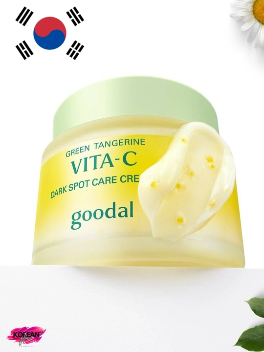 Yuz uchun yorqinlashtiruvchi Goodal Green Tangerine Vita-C Dark Spot Care Cream kremi, 50 ml