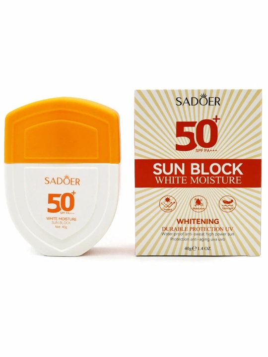 SPF 50+ Quyoshdan Himoyalovchi va Namlantiruvchi Krem, UVA/UVB
