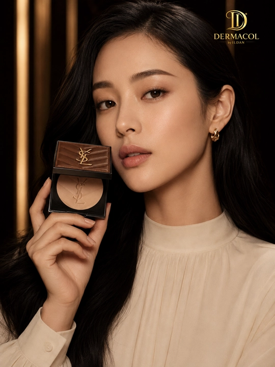Бронзер YSL All Hours Hyper Bronze Buff Dune 02 для макияжа лица 7.5 г