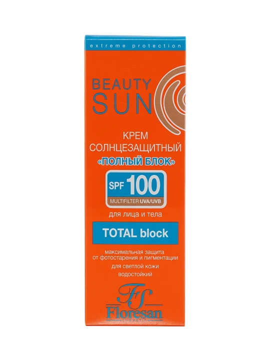 Floresan Beauty Sun Крем солнцезащитный SPF100, 75 мл