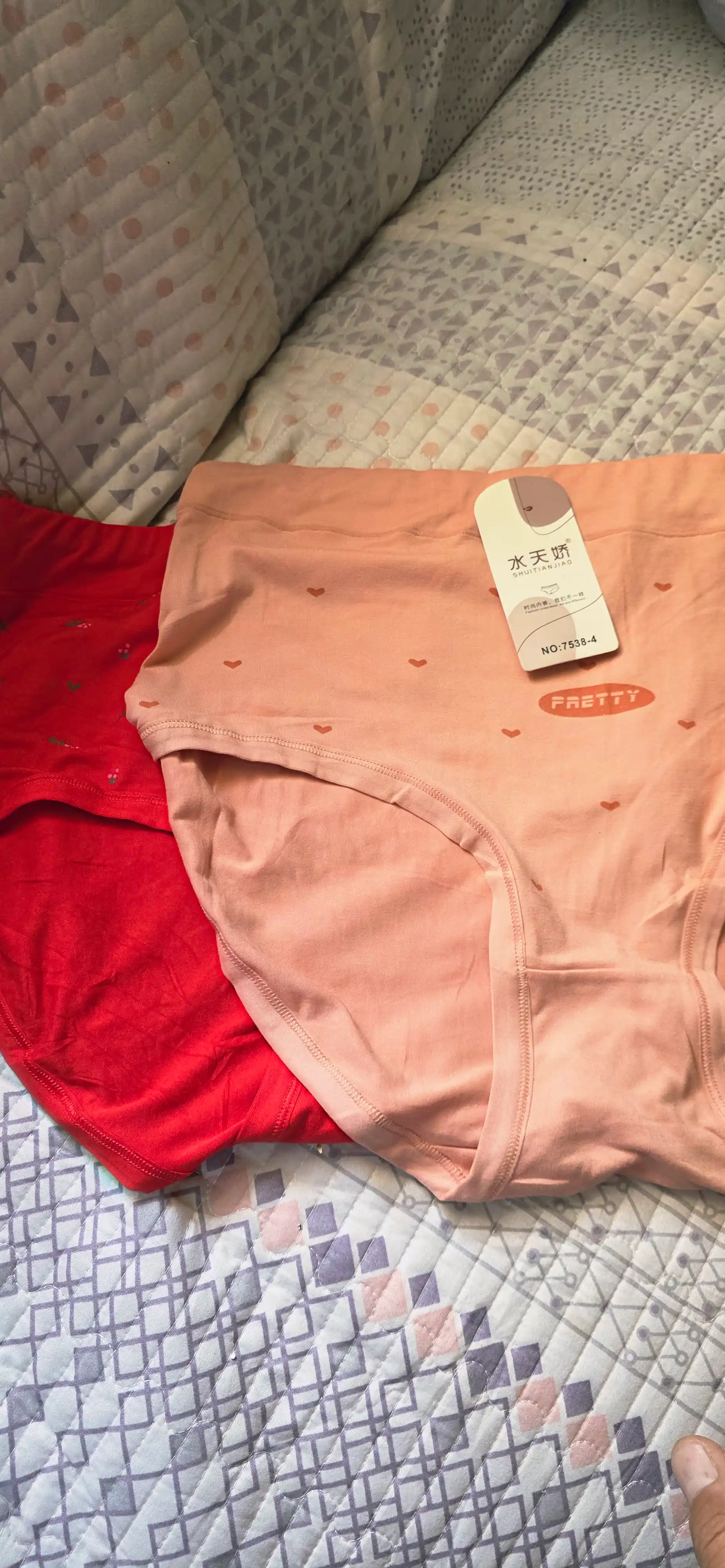 Ayollar uchun katta o‘lchamli ichki kiyim, 2 dona to‘plam, 62-64, 6-8 XL, oversize