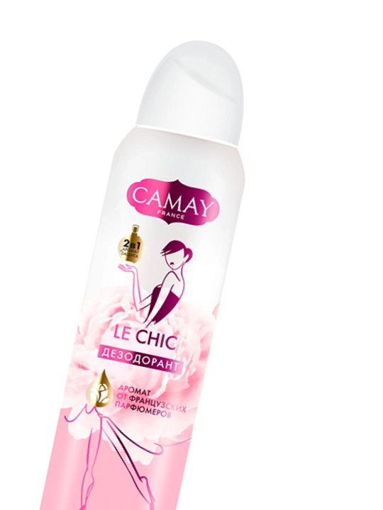 Дезодорант-аэрозоль Camay Chic, 150 мл