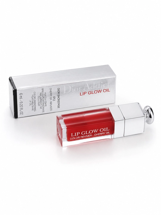 Dior Addict Lip Glow Oil namlantiruvchi yaltiroq moyi, 012-tus, yumshoq va porloq lablar uchun
