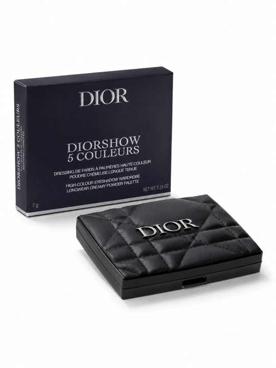 Тени для век с сияющим финишем Dior Diorshow 5 Couleurs 857 Rose Organza розово-нюдовые