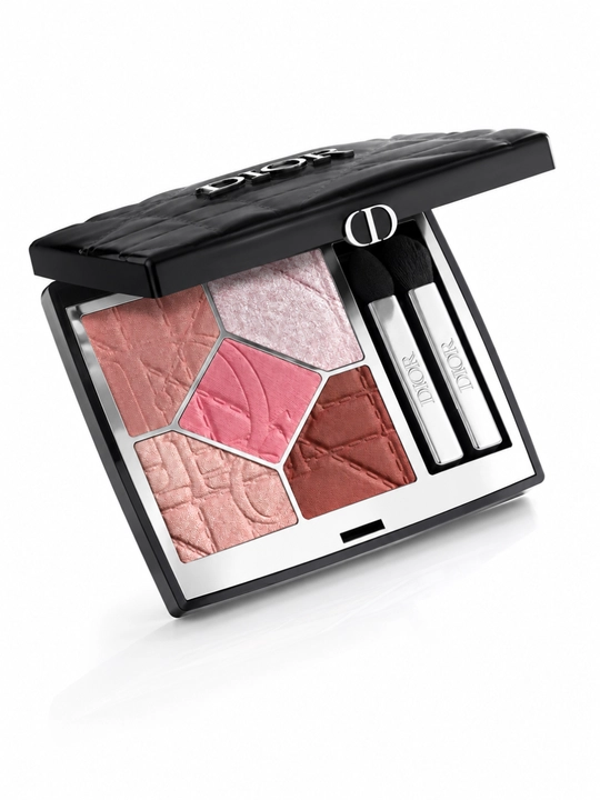 Тени для век с сияющим финишем Dior Diorshow 5 Couleurs 857 Rose Organza розово-нюдовые