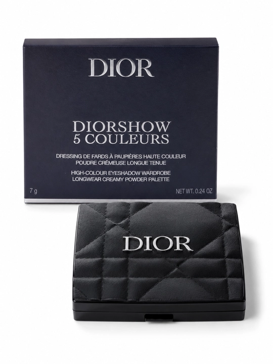 Тени для век с сияющим финишем Dior Diorshow 5 Couleurs 857 Rose Organza розово-нюдовые