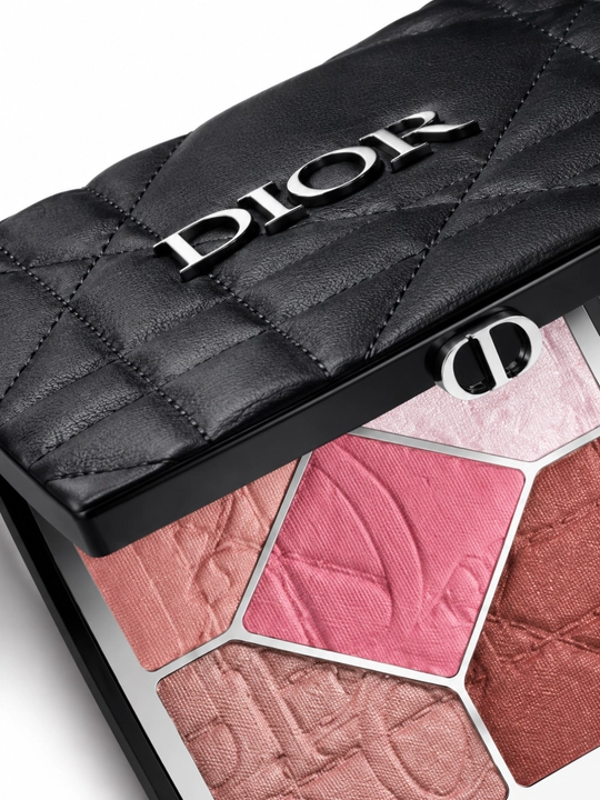 Тени для век с сияющим финишем Dior Diorshow 5 Couleurs 857 Rose Organza розово-нюдовые